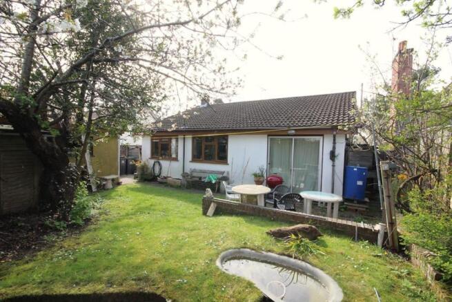 Rear of Property