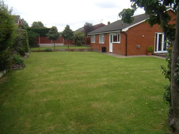 Rear garden