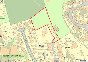 red line boundary plan