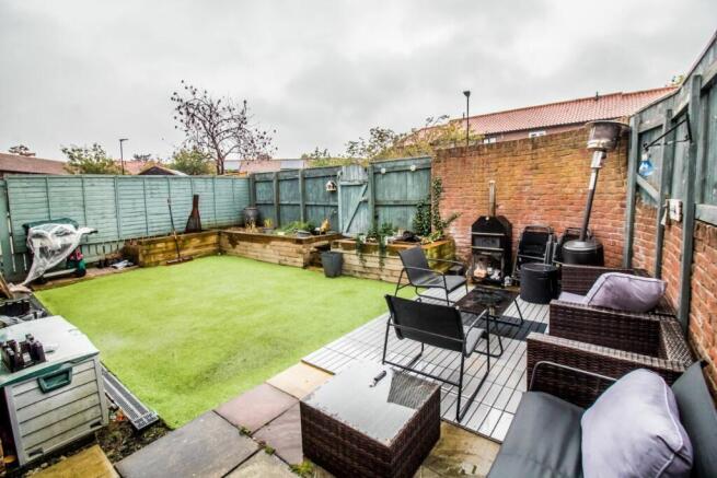 Rear Garden. 
