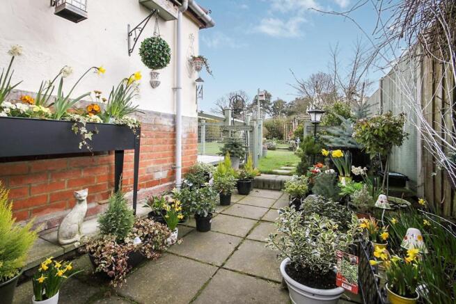 Rear garden