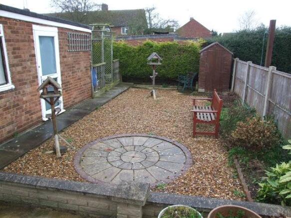 Rear garden