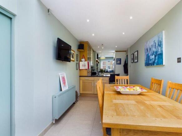 Dining area to Kitchen