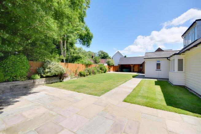 Rear garden
