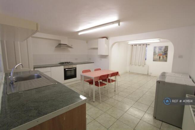 Kitchen Dinner Leading To Living Room
