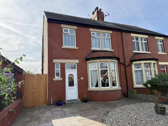 3-bed semi-detached on Park Road, Blackpool, £185,000