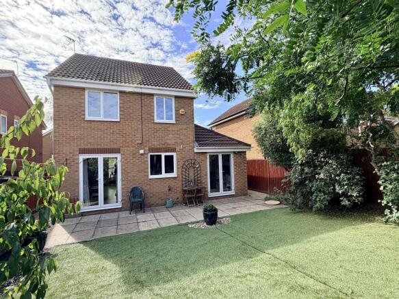 Rear of Property