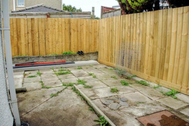 Rear Patio.