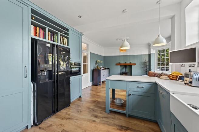 Open plan kitchen