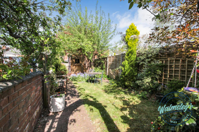 Rear gardens