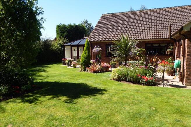 Enclosed rear garden