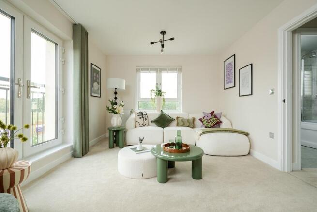 Generous living space for relaxing and spending time together