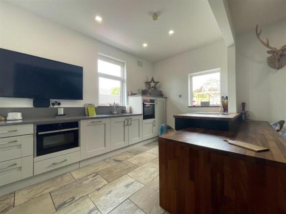 Open plan kitchen