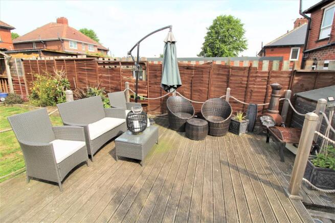 Rear garden