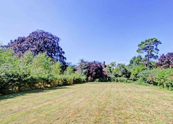 Rear of garden