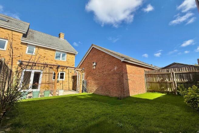 Southerly Rear Garden