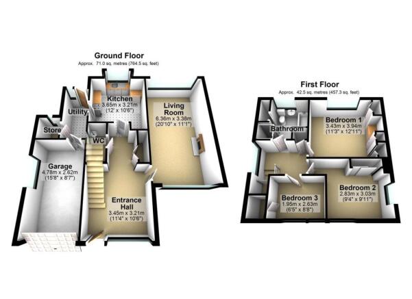 42 Manor Heath, Copm
