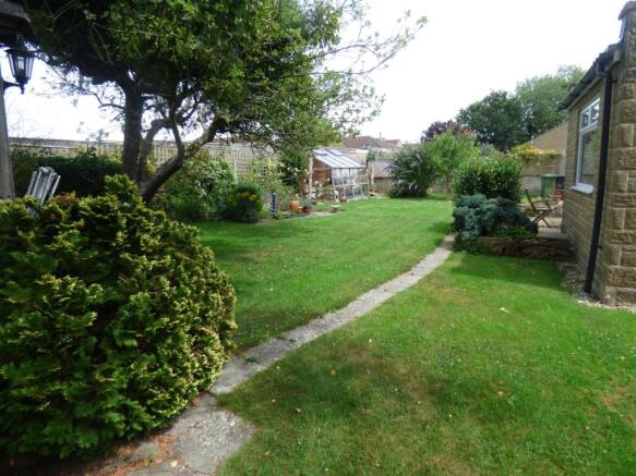 Rear garden