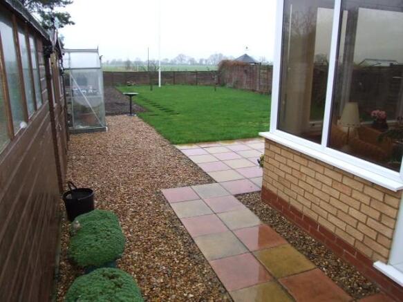 Rear garden