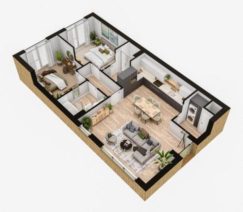 3D Floorplan 