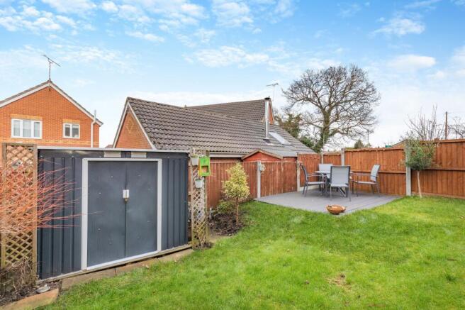 Rear garden