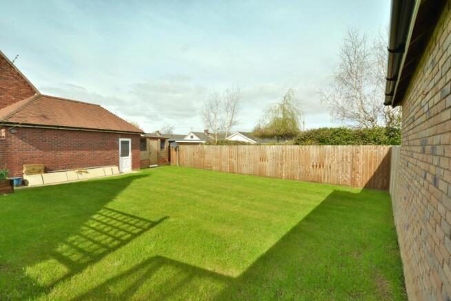Rear garden