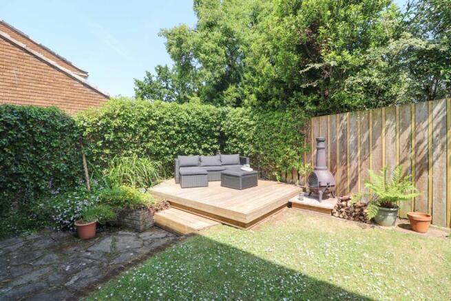 Rear garden