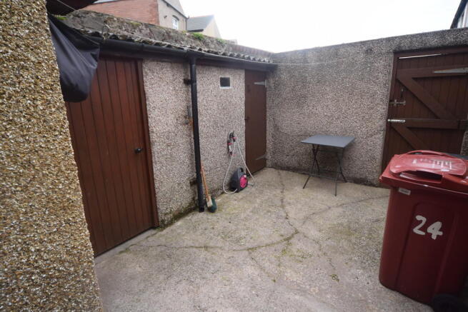 REAR YARD/OUTHOUS...