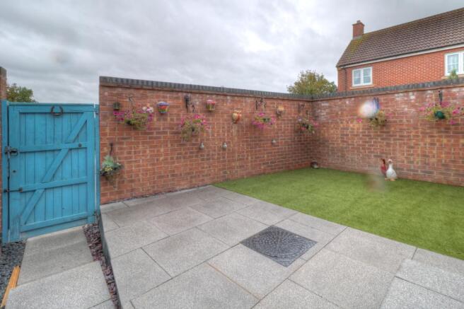 Rear garden