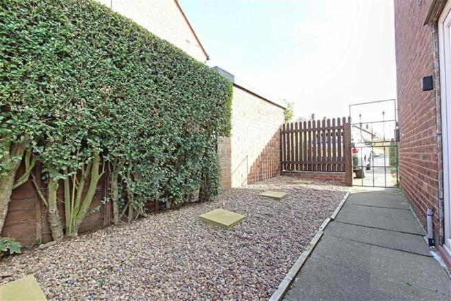 Rear garden