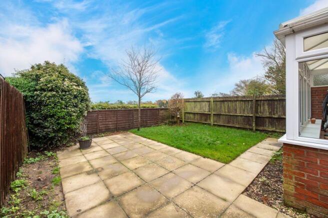 Rear garden