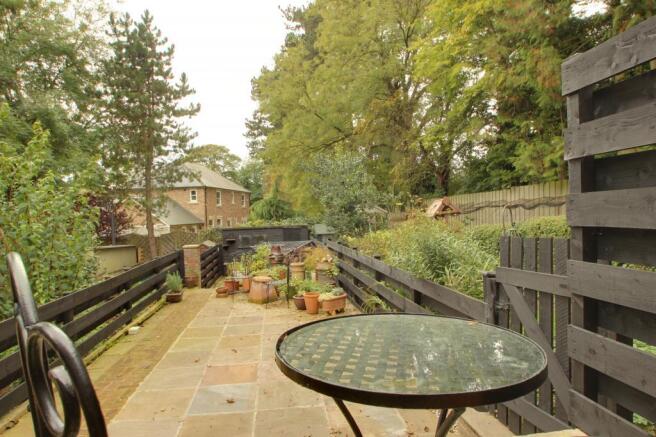 Garden at Back