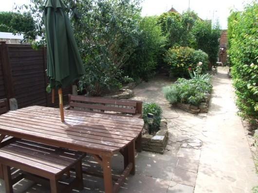 Rear garden