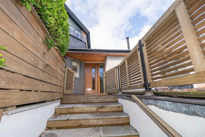 Solid Oak Entrance Door