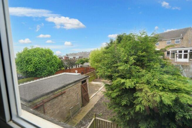 View of rear garden - Eastway, Eastfield, Scarborough YO11 3QX