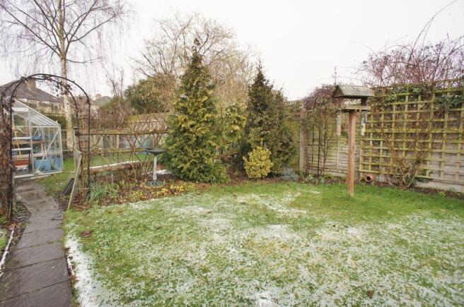 Rear garden