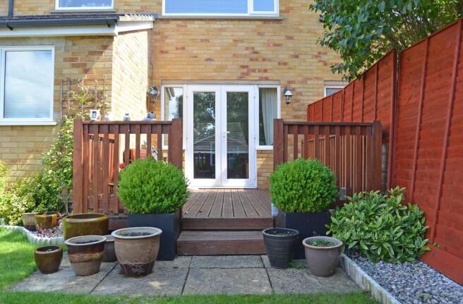 Rear of Property
