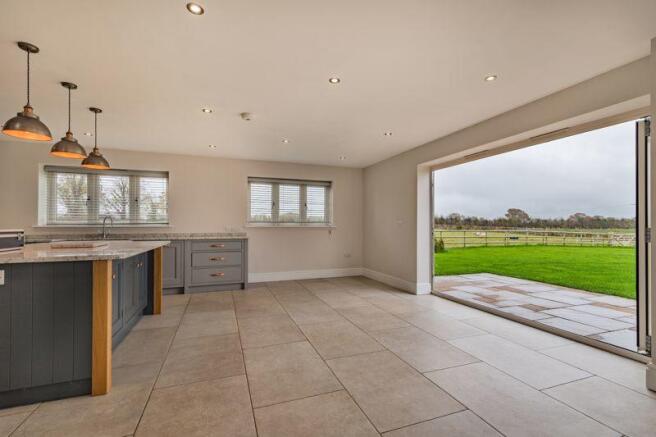 Kitchen and View