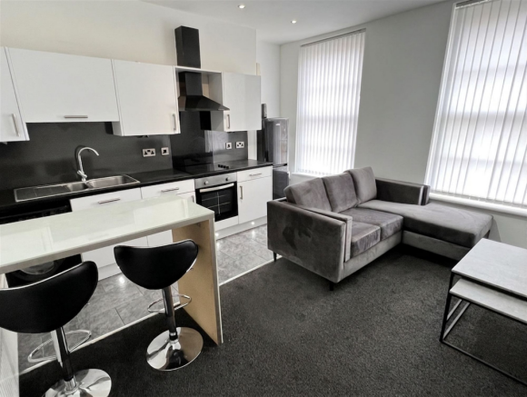 Kitchen & Living Room