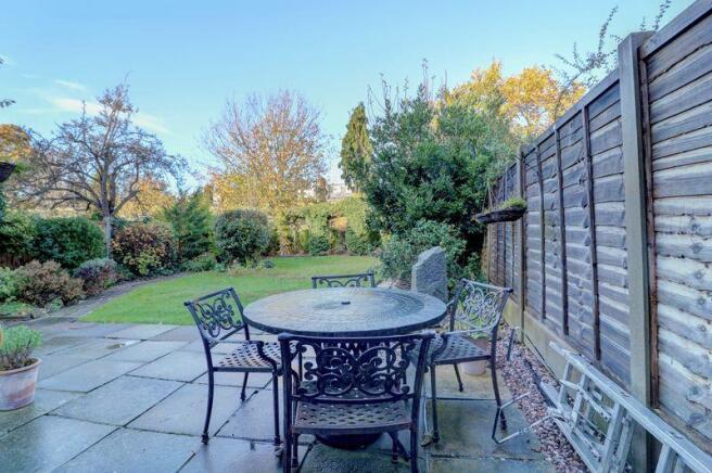 Rear garden