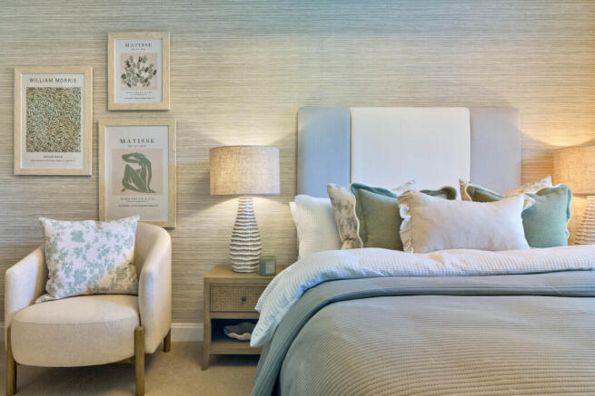 Show home bedroom