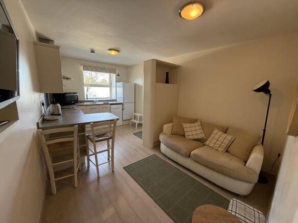 Open plan living room