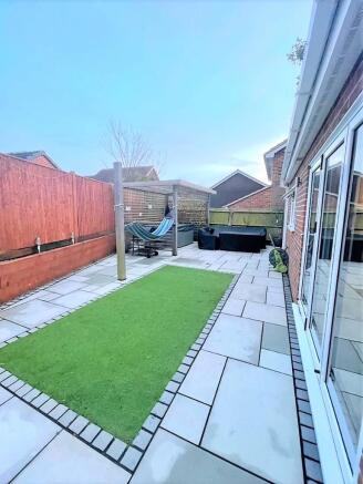 Rear garden