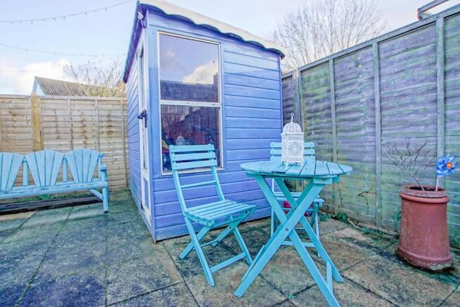 Rear garden