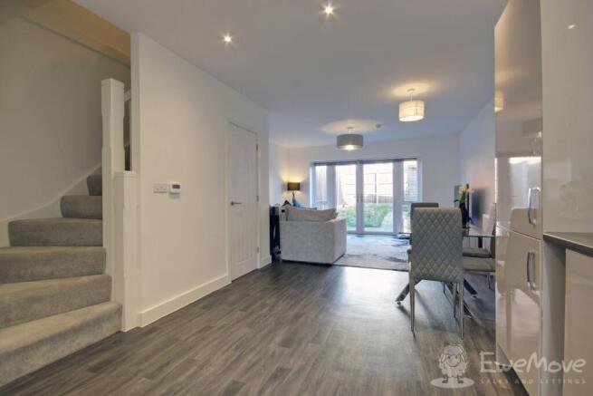 Lounge area from kitchen