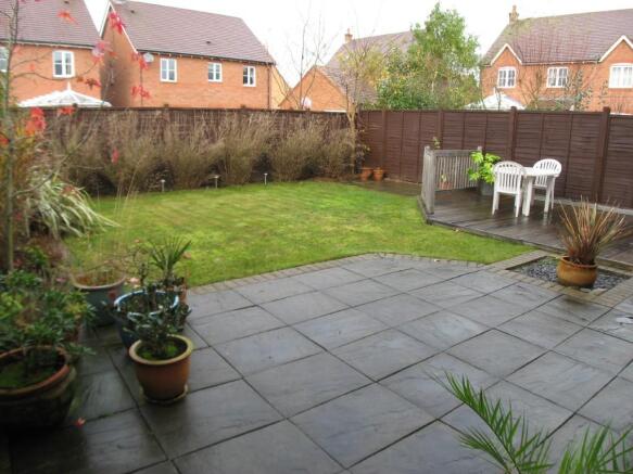 Rear garden