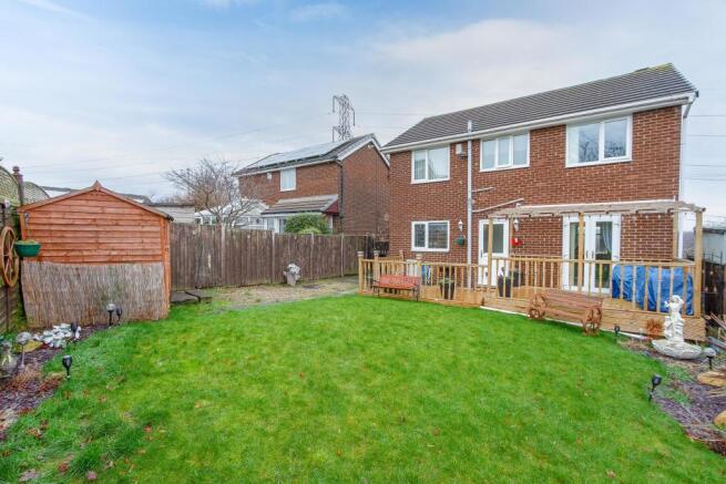 Rear garden