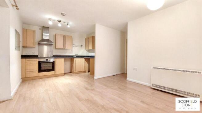 Open Plan Living Area and Kitchen