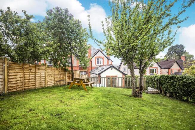 Rear garden