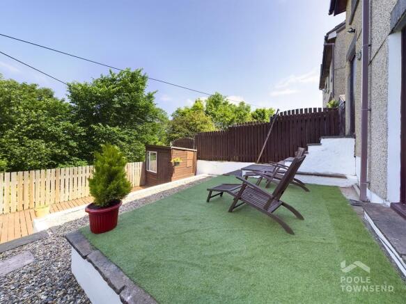 Rear garden